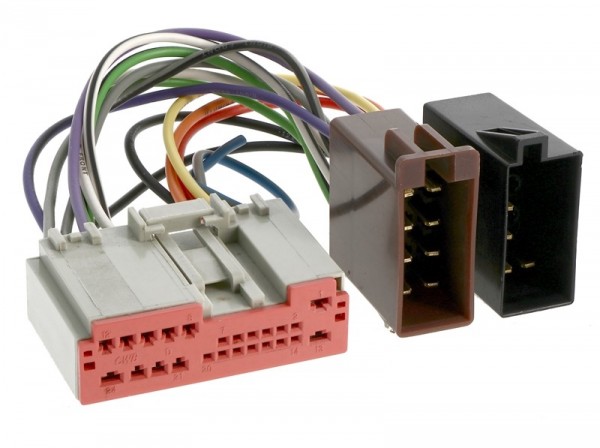 Original FORD Radio Fiesta Fusion 02-05 auf ISO Buchse