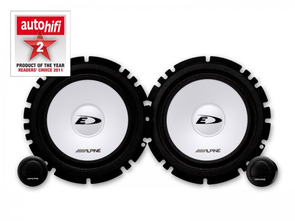 Alpine Lautsprecher Set passend für VW Golf Plus 04-14 Tür vorne front