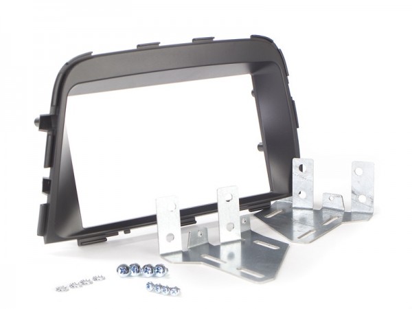 Radioblende Kia Sorento ab 2013 2DIN schwarz Installer Kit