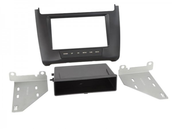 2-DIN Radioblende mit Fach VW Polo V (Typ 6C)