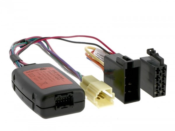 Lenkradfernbedienungsadapter DACIA NISSAN OPEL RENAULT 6pin MINI ISO vollbelegt