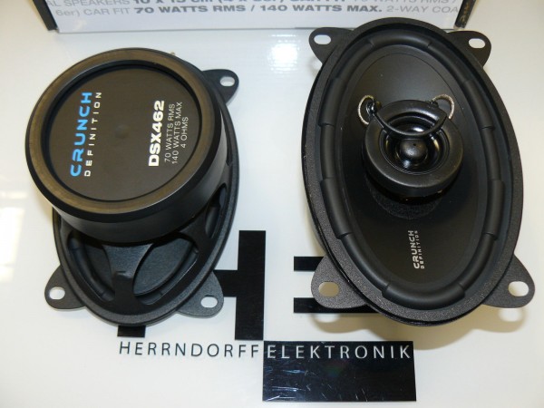 Crunch Lautsprecherset VW Golf 2 Seitenstege hinten