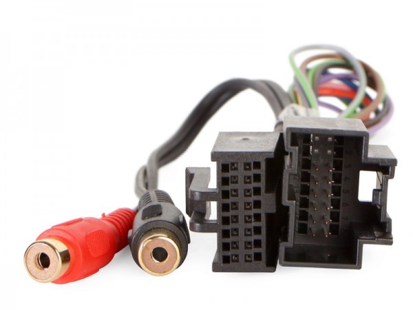 AUX IN Adapter SAAB 9.3 9.5 ab Bj. 2006 auf Cinch